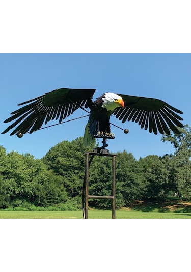 Wezone Kuş Kaçırıcı Rüzgarlı Cihaz, Bahçe Tohumu, Şahin Desenli, Bahçe Dekorasyonu Ve Kuş Engelleme Aracı