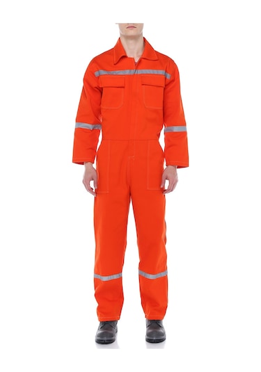 16/12 Gabardin Turuncu Tulum