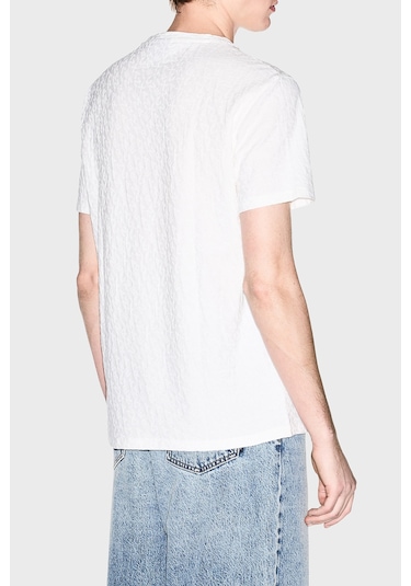 Armani Exchange Erkek T Shirt Xm002821 Af10337 U0009 Beyaz