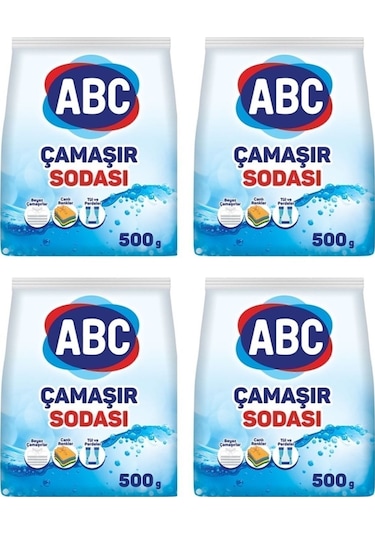 Çamaşır Sodası 500 Gr. 4 Adet