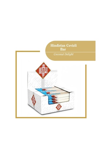 Hindistan Cevizli Bar 32 G X 12 Adet