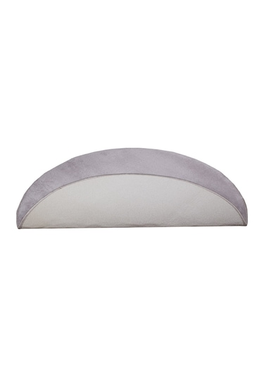 Elite Gri 100x100 Cm Yuvarlak Peluş Banyo Paspası Kaymaz Taban Pu Gri