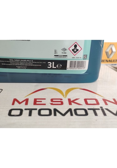 Total Eco Bs Mavi Antifriz 3 Litre Üretim 2021 Yılı