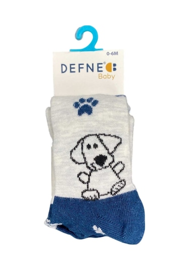 Defne Baby Bebek Külotlu Çorap 004-21 Gri