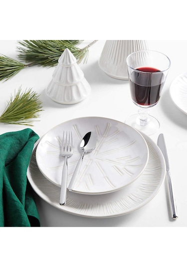 Crate & Barrel Mercer Mirror 20'li Çatal Bıçak Seti - Parlak Ve Zarif Tasarım Takımlar Çok Renkli