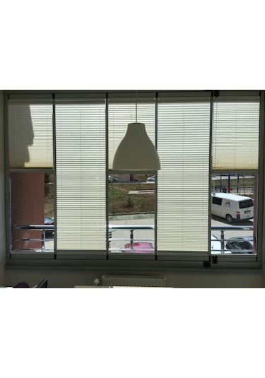 Cam Balkon Plise Perde İthal Vip Serisi, 9 Renk, Alüminyum Kasa (442549120)