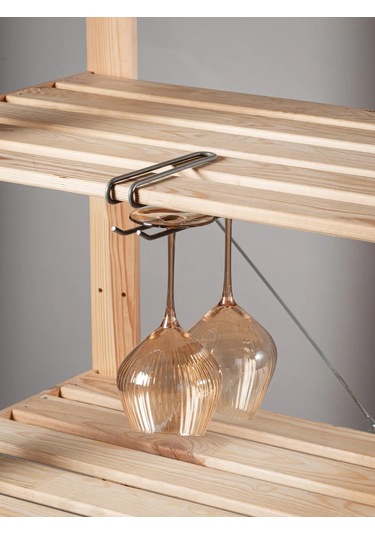 İlwi Mutfak İçin Asılı Bardak Tutucu 430654595 Gri