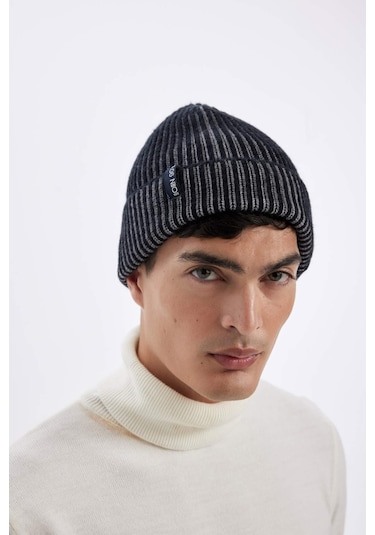 Defacto Erkek Fitilli Örgü Bere C7134AX24WNAR1