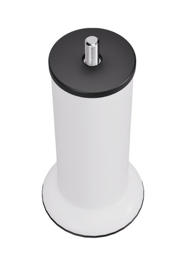 Baza Ayağı 15 Cm M8 Vidalı 6 Lı Set Metal Beyaz Yatak Mobilya Ayağı İnce Vida Beyaz M8 15 Cm