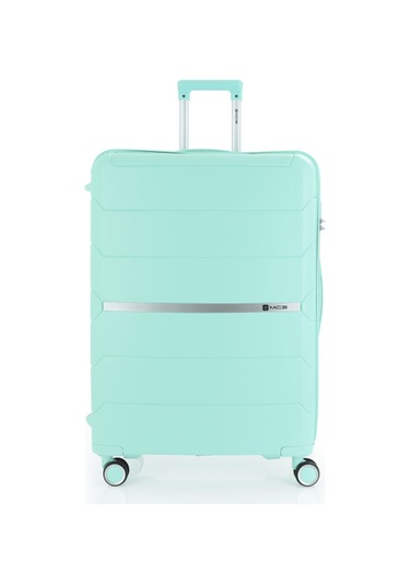 Mçs Polipropilen Valiz V366 75 Cm Büyük Boy Su Yeşili Su Yeşili