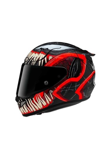 Hjc Rpha12  Venom3 Marvel Mc1sf Motosiklet Kaskı
