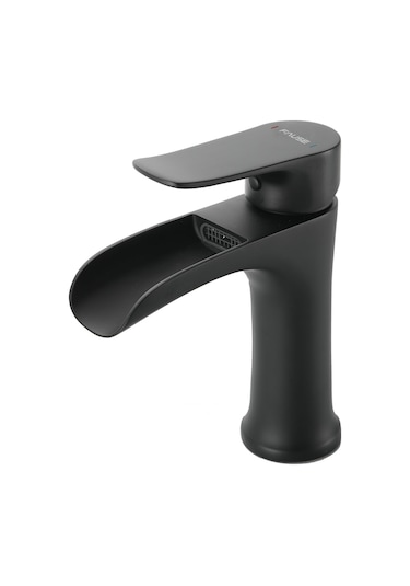 Fause Lavabo Bataryası Şelale Siyah Klb112-b Mat Siyah