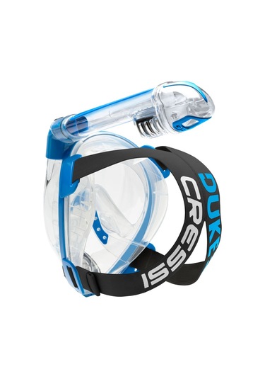 Cressi Duke Tam Yüz Maskesi Blue S/m Mavi