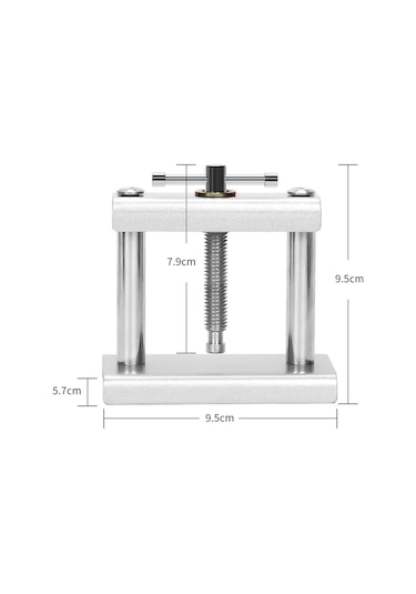 Yifomall Profesyonel Saat Tamir Seti - 18 Kalıplı Mekanik Saat Kapatma Ve Pil Değiştirme Aleti, 16-50mm Yuvarlak Ve 13-45mm Kare Kalıplar Dahil