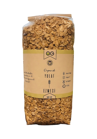 Organik Gurmem Organik Yulaf Ezmesi 500 G