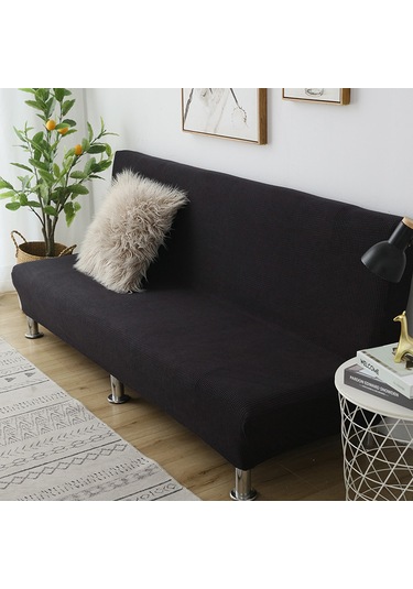 Qingmipy Esnek Mikrofiber Koltuk Yatak Örtüsü - Siyah, Orta Boy 160-190cm , Lekelere Karşı Koruma, Çocuk Ve Evcil Hayvanlar İçin İdeal Siyah
