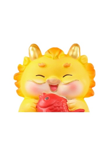 Pazly Yılı Suntek Stil-c Refah Reçine Heykelcik Hayvan Ejderha 2024 İp