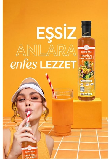 Zühre Ana Tropikal Meyve Özü 640 G