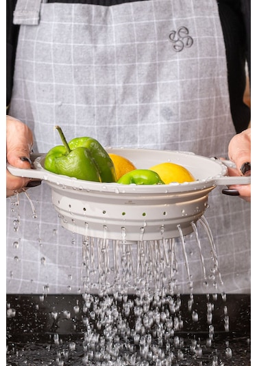 Emsan Soft Katlanabilir Küçük Süzgeç Gri