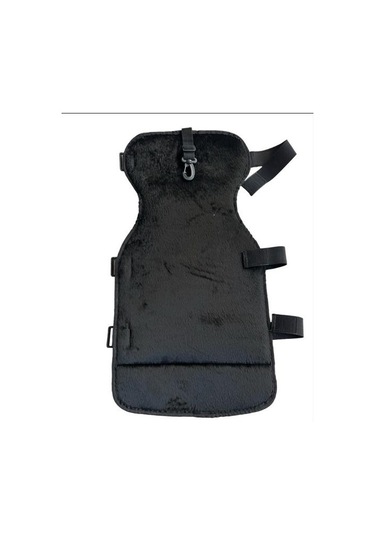 Bike Sky Diz & Bacak Koruma Deri Reflektörlü Dizlik Siyah