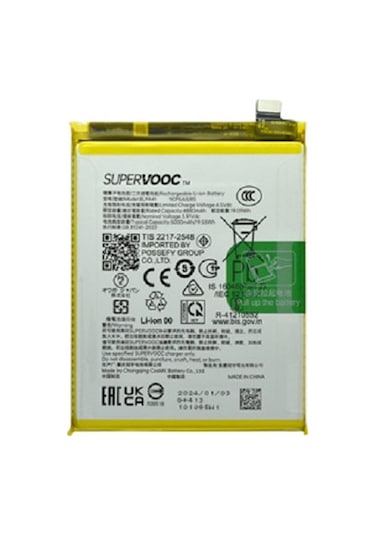 Oppo Reno 11 Pil Batarya Blpa41 Supervooc