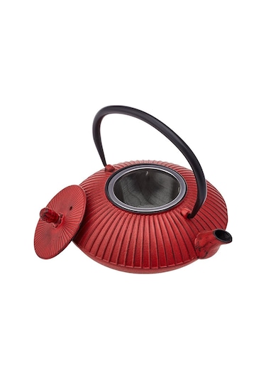 Karaca  Japanese Döküm Demlik-Teapot 800 ml Kırmızı