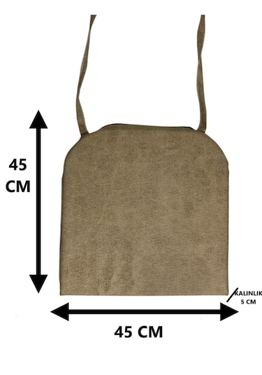 Mc.pierobaby Araba Koltuk Minderi Oto Koltuk Minderi 45x45x5 Krem