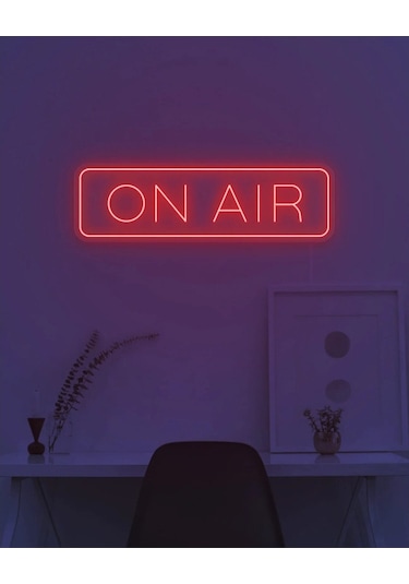 Twins Led On Air Yazılı Neon Tabela Kırmızı Model:model:39103366 Kırmızı