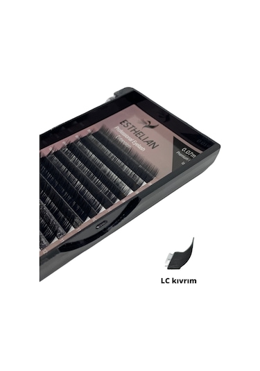 Esthelian İpek Kirpik LC Kıvrım 0.07 MM Mix Boy