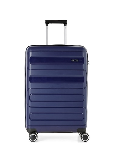 Ççs 5225 Polipropilen Büyük Boy Valiz-lacivert