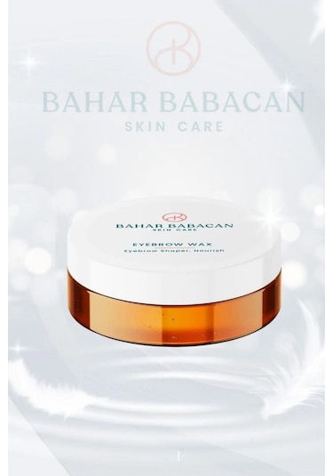 Bahar Babacan Kalıntı Bırakmayan Özel Dokulu Hacim Veren Kaş Sabitleyici ve Şekillendirici Wax 50 ML