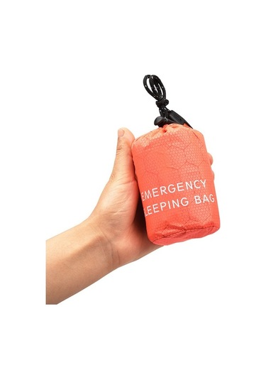 Pazly Acil Uyku Tulumu - Dayanıklı Pe Malzeme, Isıtıcı, Renkli Düdüklü Torba Çok Renkli