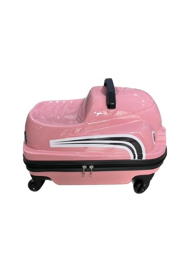 Protocol London Abs Sürülebilir Çocuk Valizi Açık Pembe