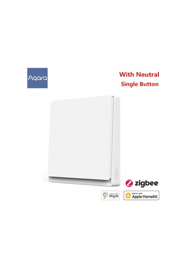 Ximistore9 Aqara E1 Zigbee 3.0 Akıllı Duvar Anahtarı - Uzak Kumanda, Hareket Sensörü İle Ev Otomasyonu, Tek Ateş Tek Tuş