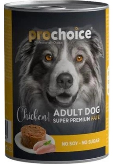 Prochoice Tavuk Etli Şekersiz Ezme Yetişkin Köpek Konservesi 400 Gr