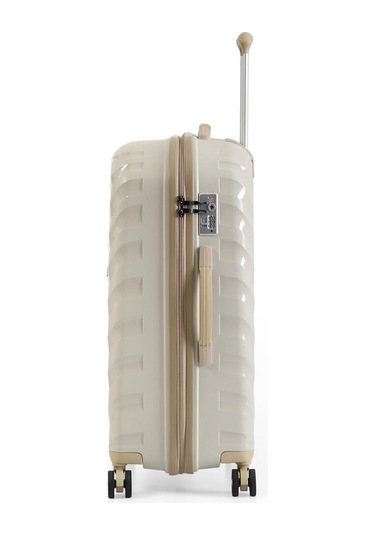 Ççs 5263 Polipropilen Orta Boy Valiz Beyaz-bej