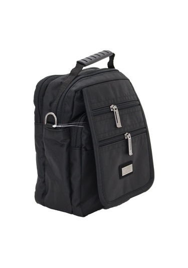 Seventeen 2249 Omuz Askılı, Kulplu, Polyester Portföy Çanta Siyah