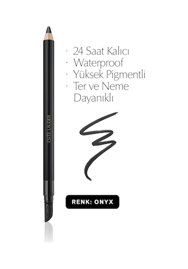 Estee Lauder Double Wear 24H Waterproof Gel Eye Pencil Onyx Siyah