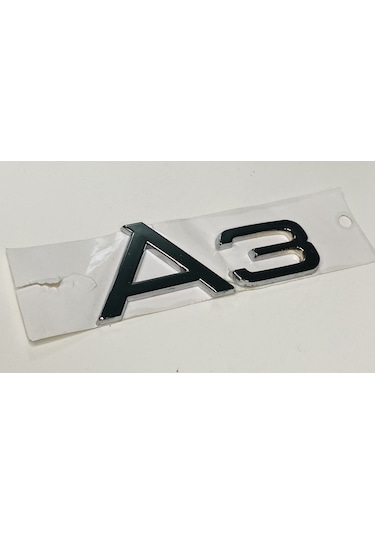 Audi 2005 - 2017 A3 1.6 Krom Arka Bagaj Yazısı Set