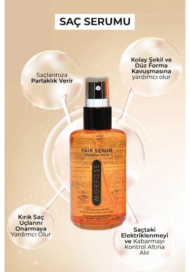 Argan Saç Serumu 75 Ml - Boyalı Ve Röfleli Saçlar - Mrfs