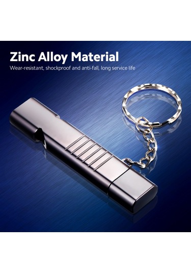 16gb Usb3.0 U Disk Whistle Usb Flash Sürücü 2'si 1 Arada Tasarım Taşınabilir U Disk Çinko Alaşımlı Malzeme Sağlam Ve Dayanıklı Tak Ve Çalıştır