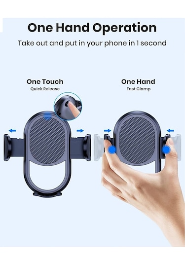 Araç Içi Otomatik Elite Versiyon Telefon Tutucu Cam Ve Torpido