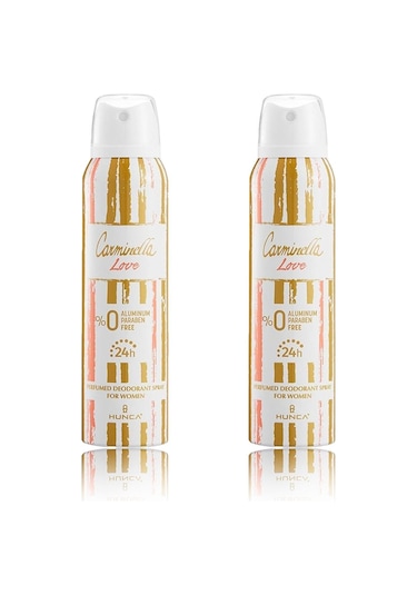 Carminella Love Kadın Sprey Deodorant 2 x 150 ML