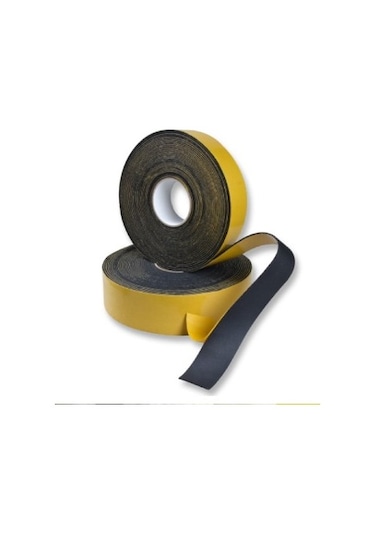 Türkeli Kauçuk Kendinden Yapışkanlı Toz Ve Ses Yalıtım Bandı 7.5 Cm 15 Mt
