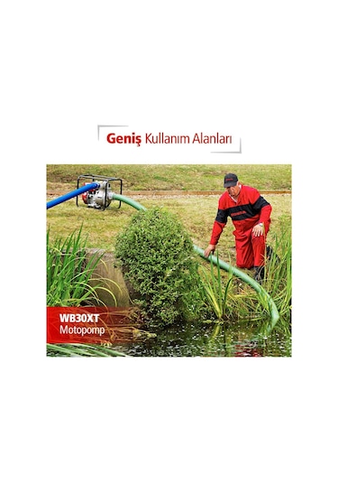 Honda Wb30Xt Motopomp 3" Parmak Benzinli Su Motoru