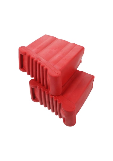 Homyl 4 Adet Merdiven Kaymaz Ayak Mat Yastık Yedek 7,2x2,8-cm