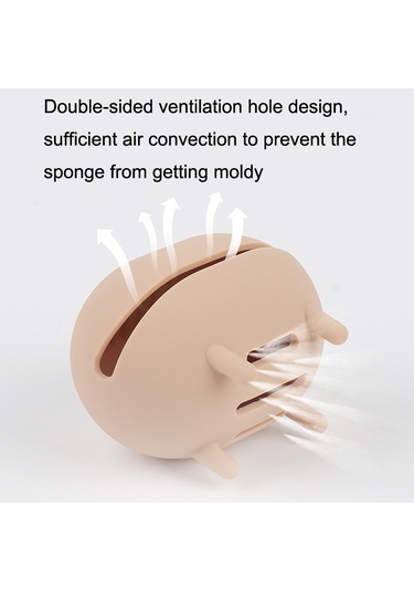 Sones Güzellik Makyaj Yumurta Depolama Nefes Taşınabilir Silikon Makyaj Ürünleri Hava Yastığı Pudra Püskürtme Kutusu Şarap Kırmızısı