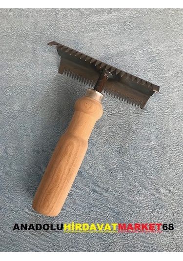 Ahşap Saplı Kaşagı Tarak Hayvan Kaşıma Taragı
