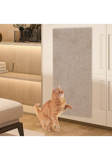 Suntek Kedi Tırmalama Matı Ezme Pençeleri Çok Yönlü Bej
