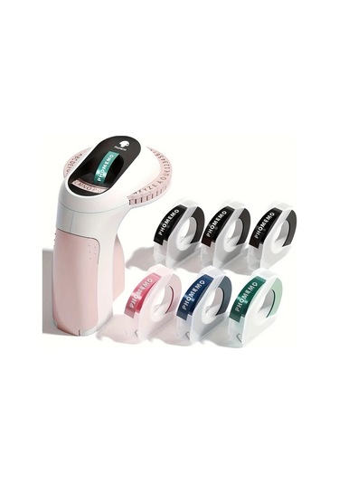 Willowhaven Pembe 6 Şerit Kabartma Etiket Yapıcı Makinesi 3d Taşınabilir Ev Ofis Organizasyon
